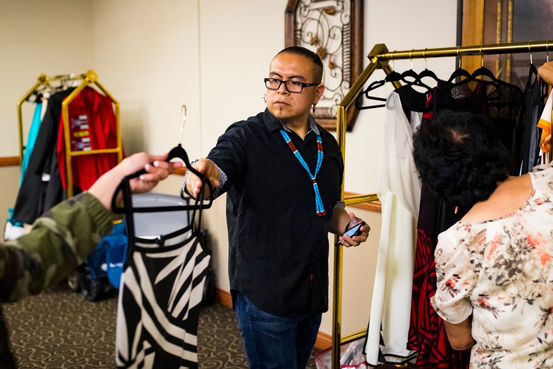 Fashion Show at the Native American Development Corporation's Conference